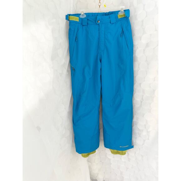 Columbia BUGABOO Womens Small SHORT
Aqua blue Ski Snow Snowboard pants Omnitech - Picture 1 of 10